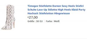 Timogee Stiefelette Damen