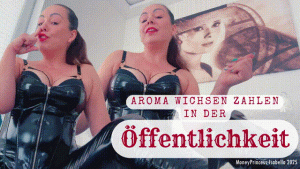 Aroma Wichsen Zahlen in der Öffentlichkeit